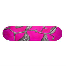 BlumenSkate Personalisiertes Skateboarddeck