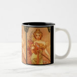 Blumenstrauß Alphonse (Alfons) Mucha Tee Haferl
