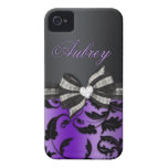 Blumenstrudel gebeugter Kasten iPhone 4 Case-Mate Hülle