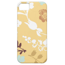 Blumenyello muster girly Chic Mod der Frühlings-Bl Schutzhülle Fürs iPhone 5