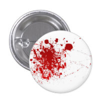 Blut-Spritzer Button