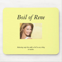 Blutgeschwür von Rene Mousepad
