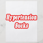 Bluthochdruck ist zum Kotzen Personalisierte Flyer