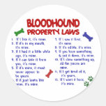 BLUTHUND Eigentums-Gesetze 2 Sticker