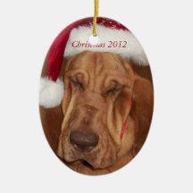 Bluthund-Weihnachtsverzierung Weihnachtsbaum Ornamente
