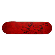 BLUTIGER CAT PERSONALISIERTES SKATEBOARDDECK