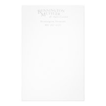 BMAC - Briefpapier 25 Satz Personalisiertes Druckpapier