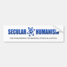 Bmp-Philosophie des weltlichen Humanismus Autosticker