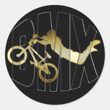 BMX RUNDER STICKER