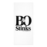 BO-Gestank Bedruckte Werbekarte