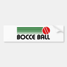 Bocce Ball Autoaufkleber