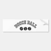 Bocce Ball Autosticker