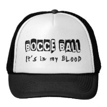 Bocce Ball ist es in meinem Blut Kult Cap