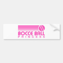 Bocce Ball-Prinzessin Autosticker