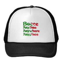 Bocce jederzeit überall überall baseball cap