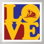 Bodenbelag-Liebe Posterdrucke