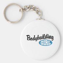 Bodybuildings-Mädchen Schlüsselanhänger