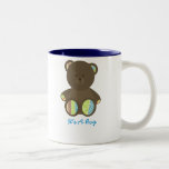 Boho Punkte angefüllte Bärn-Babyparty ist es ein J Teetasse