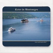 Boka Kotorska in Montenegro mousepad
