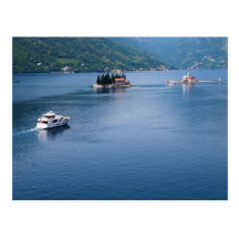 Boka Kotorska in Montenegro-Postkarte