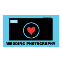 BOLD Camera Wedding Photography Business Card