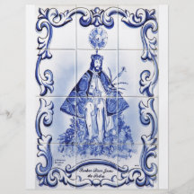 Bom Jesus DA Pedra Vollfarbige Flyer