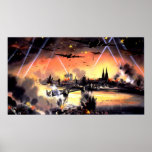 Bomberkriegs-Kunstplakat VON 14,95