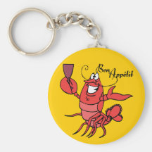 Bon Appetit Hummer Schlüsselbänder