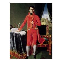 Bonaparte als zuerst Konsul, 1804 Postkarte