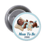 Bonbon-Lächeln - Mamma zum zu sein Button