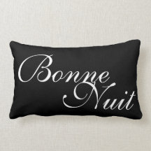 Bonne Nuit Wurfs-Kissen