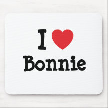 Bonnie T-Shirt Herz der Liebe I Mousepad
