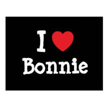 Bonnie T-Shirt Herz der Liebe I Postkarten