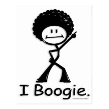 Boogie Postkarte