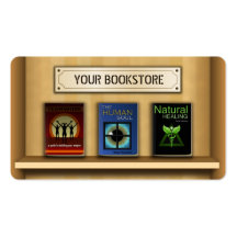 Book Shelf Bookstore Book Store Business Cards