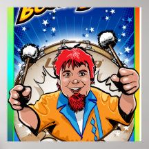 BoomerBeats Trommel-Bruch-Plakat