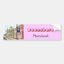 "Boonsboro" Autoaufkleber
