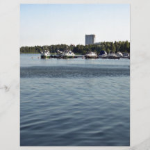 Boote im waterscape flyer druck