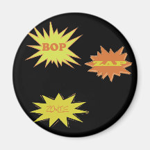BOP ZAP RETRO ZOWIE MAGNETE