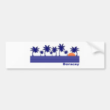 Boracay, Philippinen Auto Aufkleber