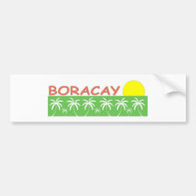 Boracay, Philippinen Auto Sticker