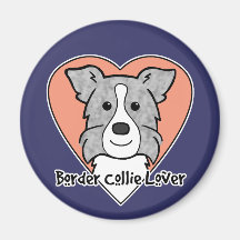 Border-Collie-Liebhaber Magnete