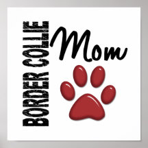 Border-Collie-Mamma 2 Plakat