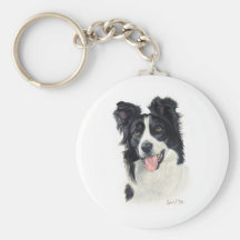 Border-Collie Schlüsselband