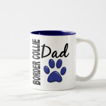 Border-Collie-Vati 2 Kaffeetasse