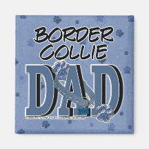 Border-Collie VATI Kühlschrankmagnet