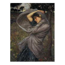 Boreas - John William Waterhouse Postkarten