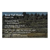 Borobudur, Java, Indonesien Visitenkarten Vorlagen