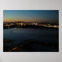 Boston-Morgen-Eis Plakat