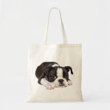 Boston-Terrier-Welpen-Taschen-Tasche